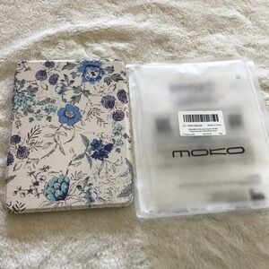 MoKo Kindle Paperwhite 2021 Cover – White & Blue Floral – New in Bag